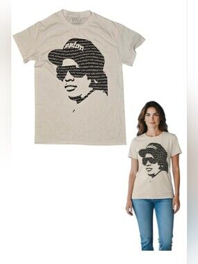 Eazy-E Straight Outta Compton Graphic Tee  Size Small